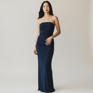 Zara Classic Navy Blue Dress